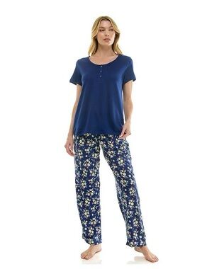 Croft & Barrow Sleepwear Set Navy XXL NWT IN PACKAGE
